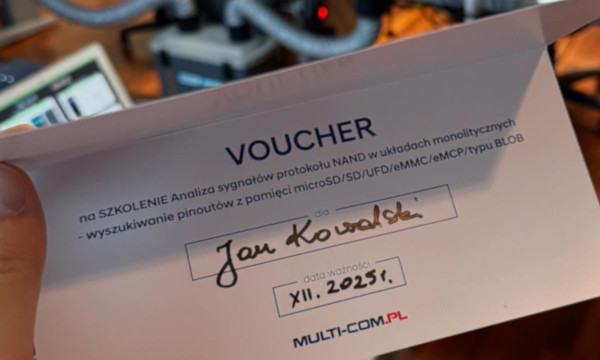 VOUCHER for training in 2025